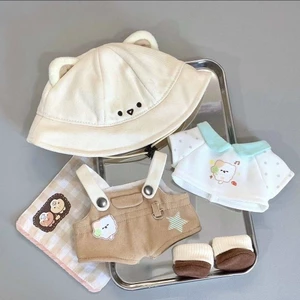 20cm Quần Áo Cho Bé Cotton Búp Bê Dễ Thương Quần Áo Cắm Trại Mèo Con Búp Bê Dễ Thương Mặc Quần Áo Búp Bê