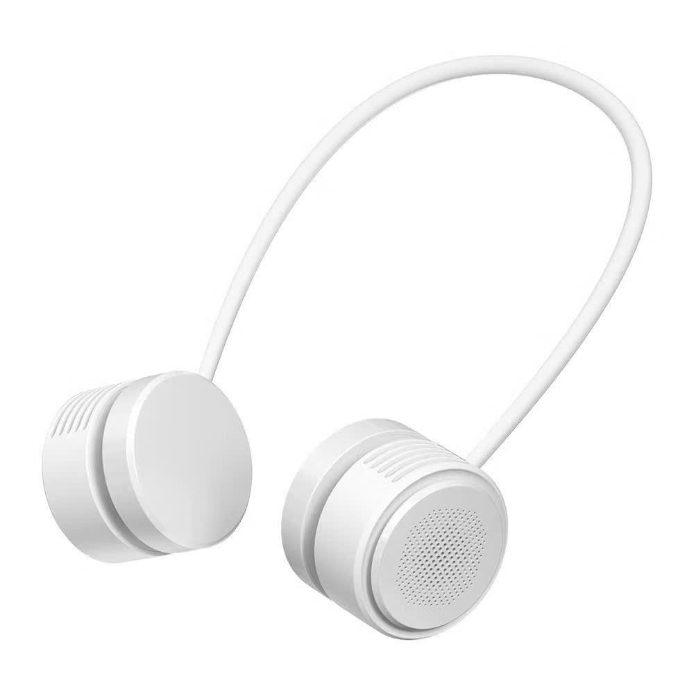 [Chính Hãng] Quạt Đeo Cổ Không Cánh WiWU Twins Wi-FS014 - Uốn Dẻo Linh Hoạt, Động Cơ Turbo 3 Cấp Độ Gió Siêu Êm