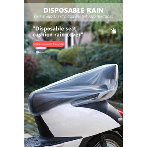Bọc Ghế Dùng Một Lần Xe Máy Đa Năng Ebike Chống Thấm Nước Chống Bụi Nhựa Trong Suốt Bảo Vệ Ghế