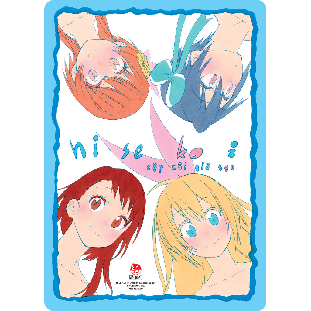 Sách - Nisekoi - Cặp Đôi Giả Tạo - Tập 13 - Yên Tâm - Tặng Kèm Card Nhựa Trong