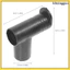 2 Chiếc Góc Phải Góc Giá Kết Nối Quần Áo Sấy Khớp Thép Kết Nối Cung Cấp Móc Treo Kết Nối khxinggao