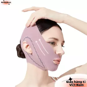 Băng giảm béo mặt NORDICLIFE, Đai nâng cấp Máy định hình mặt nâng cấp, Di động V Line Chống nhăn Dụng cụ chăm sóc da có thể điều chỉnh cằm Cheek