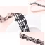 Yoo 2 Chiếc Hợp Kim Đen Đa Năng Note Vòng Cổ Dây Đeo Cổ Phù Hợp Với Kích Thước Cổ 30-39cm