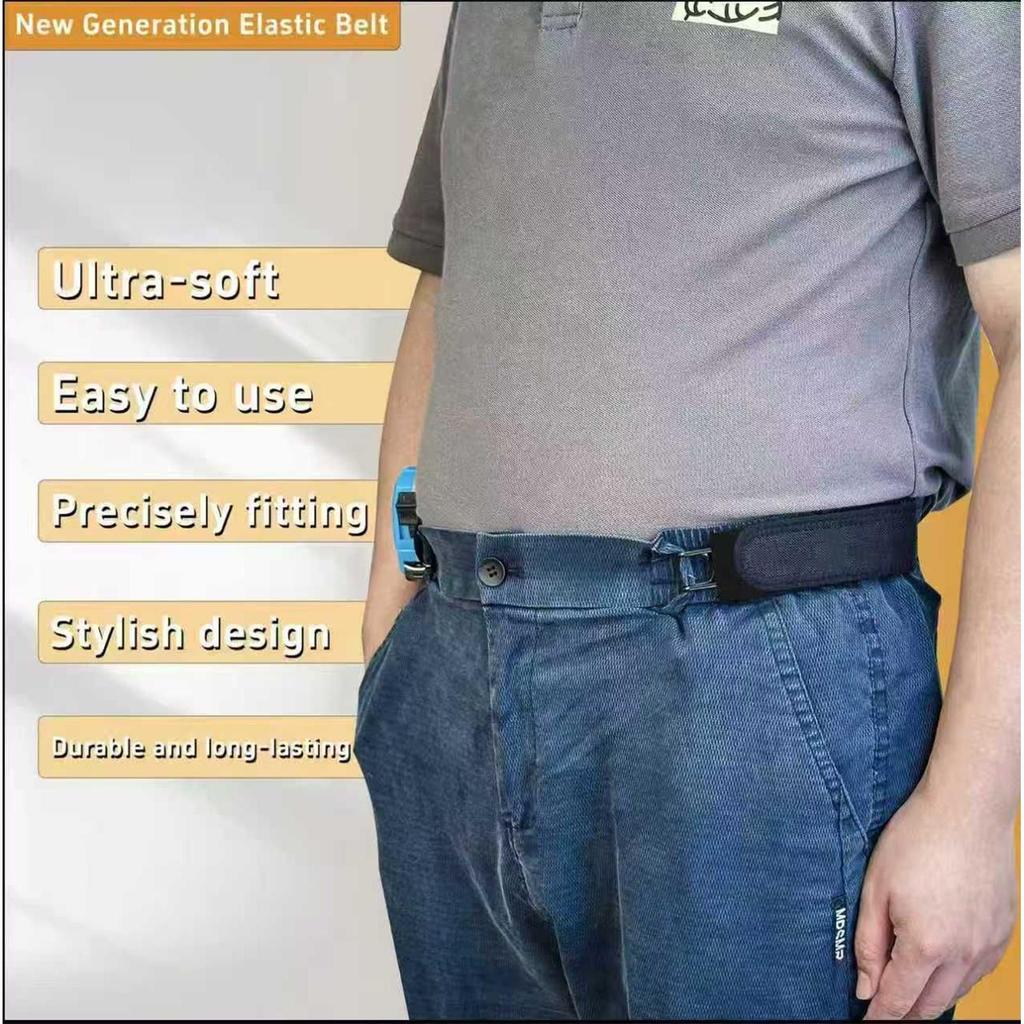 Thắt lưng không khóa tiện lợi cho nữ với dây co giãn và điều chỉnh được