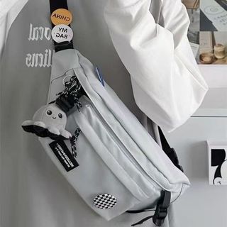 Hàn Quốc Hàn Quốc ins Dạo Phố Nhật Bản Ngực Túi Harajuku Thể Thao Phù Hợp Với Nam Nữ Quần Lót Túi Messenger Phong Cách Nam Sinh Viên Đại Học Túi Thắt Lưng 26.3.26