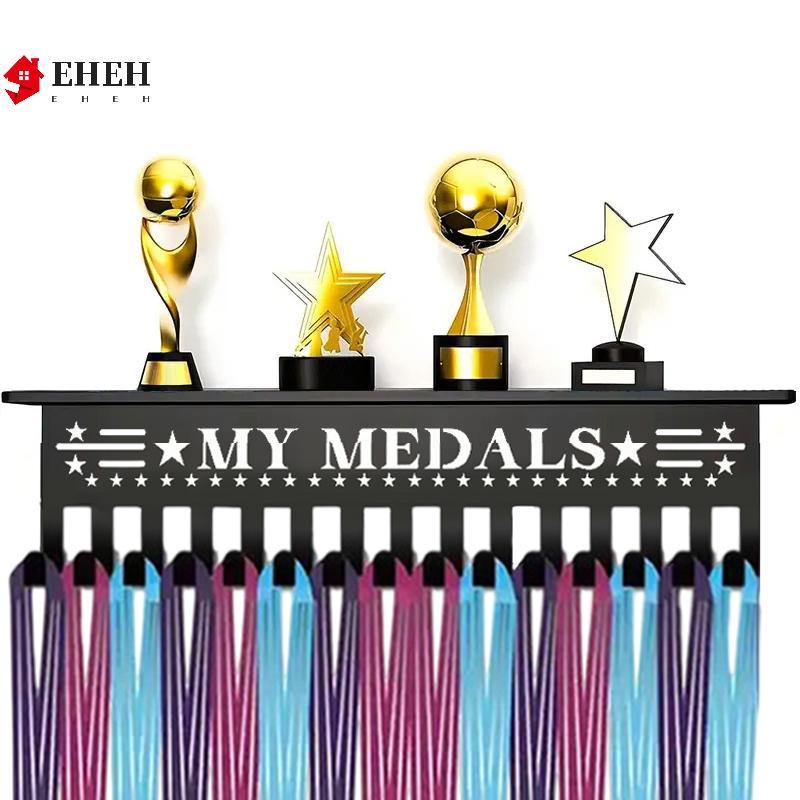 [EHEH] Giải thưởng kim loại hạng nặng Cúp Giá đỡ huy chương Móc treo tường Người tổ chức Huy chương Giá đỡ lưu trữ Hiển thị Trang trí văn phòng tại nhà VN