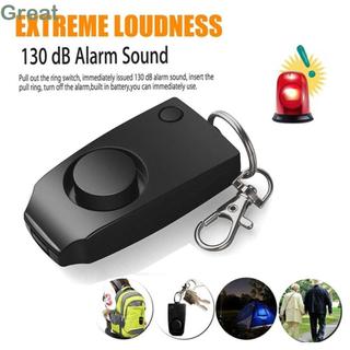 Báo động TUYỆT VỜI, Móc khóa báo thức cá nhân chống quay 130dB, Móc khóa báo động khẩn cấp chống sói di động khẩn cấp