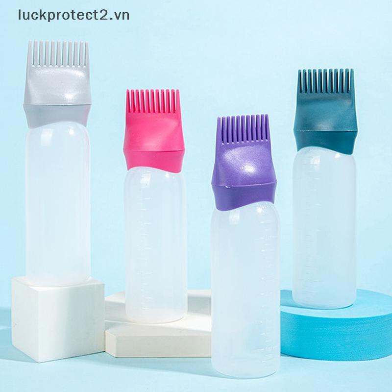 # luckpro # 120ML Dụng cụ nhuộm tóc Bàn chải Chai nhuộm dầu Chai dầu gội Oilb Thuốc nhuộm tóc Dụng cụ tạo kiểu tóc.