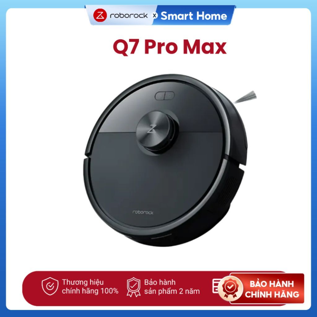 Robot hút bụi lau nhà Roborock Q7 Pro Max lực hút 13 000Pa, Thiết kế chống rối