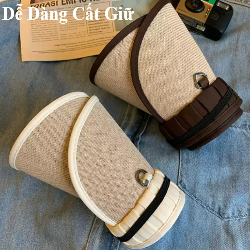 Mũ Rơm Chống Nắng và Tia UV,Vành Cứng Không Bị Cong,Thiết Kế Gập Lại Linh Hoạt,Đồ Đi Biển,Du Lịch,Dạo Phố