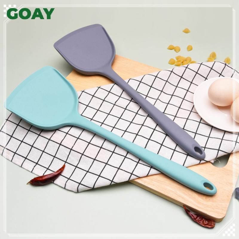 GOAY Non Sti Silicone thìa Turner cho nhà bếp Trứng chiên chịu nhiệt Pancake Dụng cụ nấu ăn VN