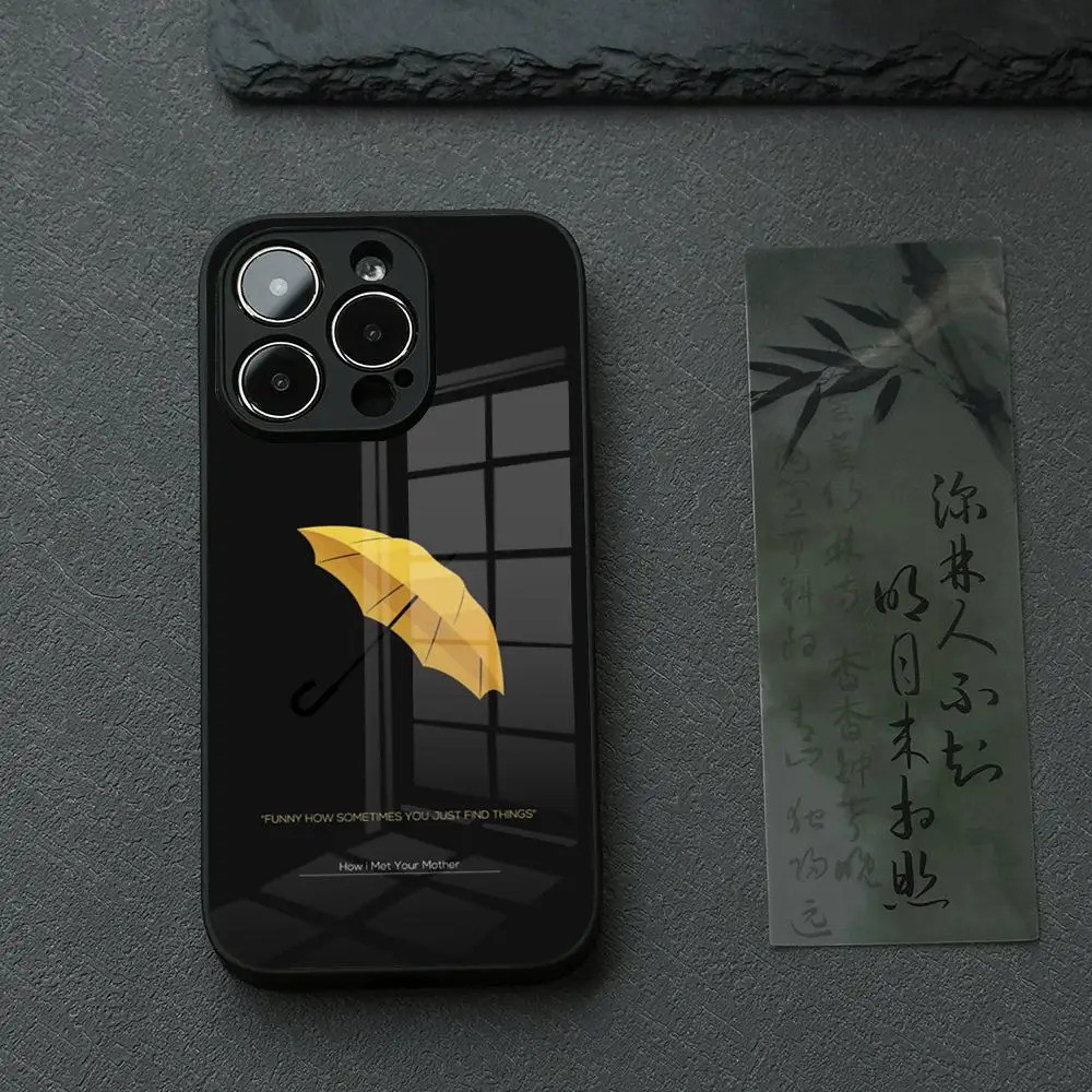 BK-3 How I Met Your Mother Phone Case Cho IPhone 17 16 14 Pro 15 13 12 Max 11 XR XS 6 Air 7 8 6s X Luxury Glass Cove