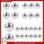 24 Chiếc Gương Disco Bóng Treo, Thủy Tinh Disco Bóng Trang Trí, Trang Trí Tiệc Disco, Trang Trí Tiệc Ngày Lễ Có Dây