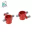 2 Chiếc Nâng Cấp Bộ Phận Kim Loại Tay Lái Phía Sau Cho P929 P939 K969 K979 K989 K999 1 / 28 RC Xe, Đỏ