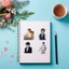Bán Sản Phẩm Mới Bác Series Ngắn Kịch Diễn Viên Wang Chenpeng Tự Dính Hỗn Hợp Hàng Hóa Dán Tường Niche Chất Lượng Cao