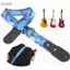 Toyuvn Dây đeo đàn guitar nylon họa tiết bầu trời Bass cho