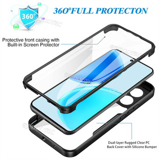 Ốp lưng 360 Full Cover Realme C85 C85Pro 5G 4G Chống sốc Acrylic Trong suốt Mặt trước Bảo vệ hai mặt Vỏ điện thoại cứng Realme C85 Pro