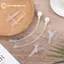 Ge 2 Chiếc Trẻ Em Chai Rơm Chất Lỏng Silicon Ăn Sippy Cốc Uống Phụ Kiện Cho Bé Trẻ Em Chai n