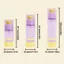 Chai phân phối chân không du lịch OLVIDO, Chai dưỡng da loại bơm có thể đổ đầy, Chai rỗng 30ml / 80ml di động