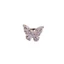 Nhẫn thời trang thiết kế bướm, chất liệu zircon, phù hợp mở chỉ số ngón tay - size 26.4.17