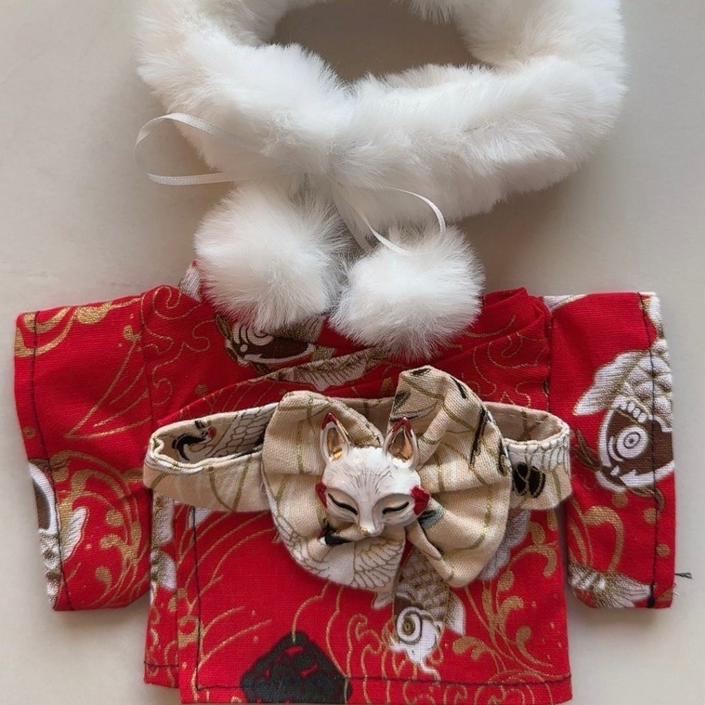 20cm Búp Bê Cotton Quần Áo Cho Bé Giá Trị Cao Đa Điểm Kimono Bé Trai Bé Gái Thuộc Tính Cho Bé Dopamine