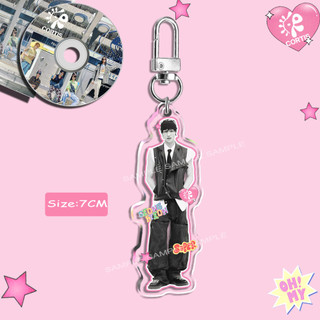 Kawaii Kpop CORTIS KEONHO Keychain Cute Acrylic SEONGHYEON JUHOON JAMES MARTIN Key Ring For Bag Fu