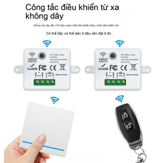 Phong cách mới Thiết bị điều khiển từ xa thông minh không cần dây -công tắc dán tùy ý, điều khiển đèn/thiết bị gia đình.