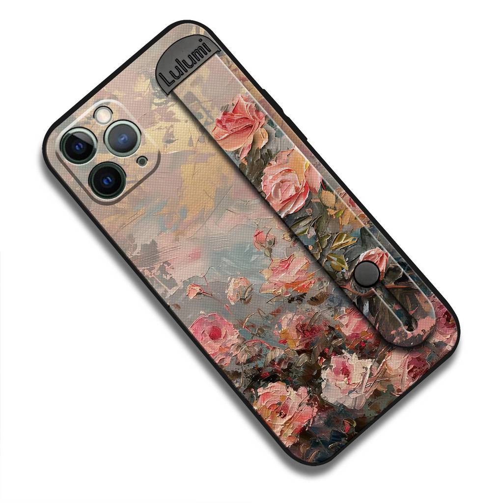 Vỏ điện thoại di động Màu trơn Vỏ điện thoại cho iphone 12 Pro Max / ip12Pro Max Vỏ điện thoại Dây đeo cổ tay Vỏ mềm Tranh ốp lưng Silicon trưởng thành Dây đeo cổ tay Chống sốc Chống bụi bẩn