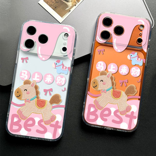 Ốp điện thoại có thể giàu có ngay lập tức cho iPhone 17Air / 16 / 15PLUS / 14 / 13pro Max / 12 / 11 / X / XS / 7 / 8, cá tính sáng tạo. Vỏ trong suốt, chống thấm nước, chống sốc, vỏ bảo vệ