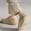 Giày cotton đế dày IAPPORTUNIA dành cho nữ, giữ ấm thoải mái Dép mùa đông vừa vặn, đế cotton dày ấm cúng chống trượt chống nước Dép lót lông trong nhà và ngoài trời