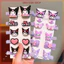 sẵn Vỉ 10 kẹp tóc mỏ vịt - Set kẹp tóc mái Sanrio siêu xinh,kẹp tóc Kuromi Cinnnamoroll đáng yêu cho bé gái tuyển sỉ
