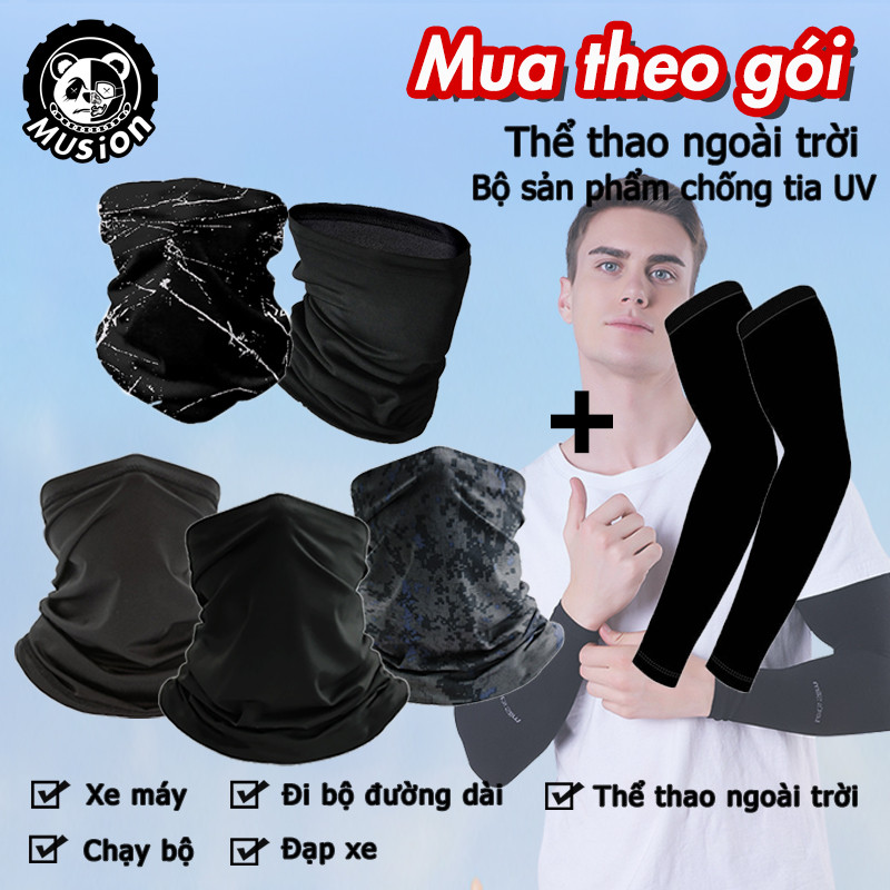 Mũ trùm đầu bằng lụa chống tia cực tím cho mùa hè, phù hợp khi chạy xe máy.