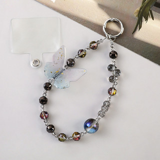 Mới Bướm Trung Quốc Điện Thoại Di Động Dây Chuyền Niche Thiết Kế Đính Hạt Túi Mặt Dây Chuyền Cảm Giác Cao Cấp Dây Treo 2025.12.24