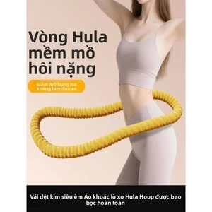 Hula Hoop Polyester Im lặng WZ7I - Giúp Giảm Mỡ Bụng Hiệu Quả