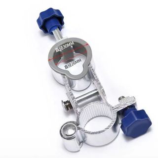 Ghế câu cá gập lại được làm từ hợp kim nhôm đa năng với phụ kiện cố định và kẹp mở rộng tiện lợi.