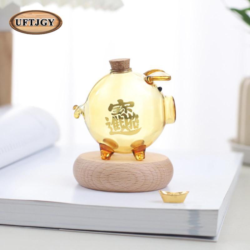 Heo Đất Tiết Kiệm Thủy Tinh Hộp Đựng Lợn Sưu Tập Hộp Bảo Quản Borosilicate Tổ Chức Nồi Thích Hợp Cho Bé Trai Bé Gái Văn Phòng Tại Nhà Mầm Non