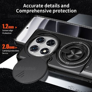 Dành Cho Vỏ Note15 Pro Cho Redmi Note 15 Pro Plus 15Pro + 1 5 Note15Pro + Note15ProPlus 4G 5G Từ Tính Có Giá Đỡ Vỏ Điện Thoại Ống Kính Máy Ảnh Đẩy Ốp Lưng Bảo Vệ Chống Sốc