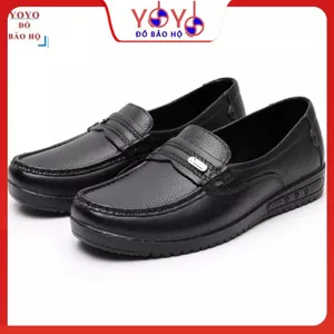 Giày nhựa nam giả da - Chống nước tiện dụng yoyodobaoho