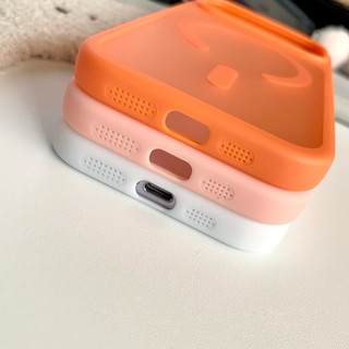 [JLK] Ốp sạc không dây từ tính trong suốt mờ Nâng cấp tức thì 17Pro / Pro Max cho iPhone 17 Air 16 15 14 13 Pro Max Vỏ bảo vệ ống kính máy ảnh có thể tháo rời