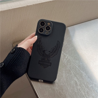 Thời Trang Mờ Đại Bàng Rồng Hoạt Hình Kinh Doanh Ốp Lưng Điện Thoại iPhone 17 16 15 14 13 12 11 Pro Max 7 8 X XR XS 12mini Cover