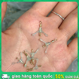 Bộ khóa chia thẻo 50 chiếc, đa dụng, chống rối, bền. Bộ Chia Thẻo, Chia Đôi Thẻo, Khóa Silicon, Túi 50 Chiếc