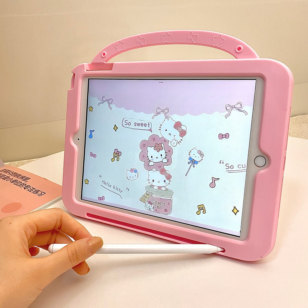 Ốp Lưng Cho Huawei MatePad SE 11 '' 2024 Matepad 11 '' 2023 / 2021 Matepad 11 PaperMatte Vỏ Trẻ Em Thân Thiện Với Dây Đeo Silicon Mềm Đế Máy Tính Bảng
