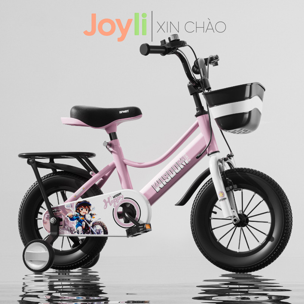 Xe Đạp Trẻ Em Cho Bé 2 - 7 Tuổi, Kiểu Dáng Hiện đại, An Toàn, Bền Chắc
