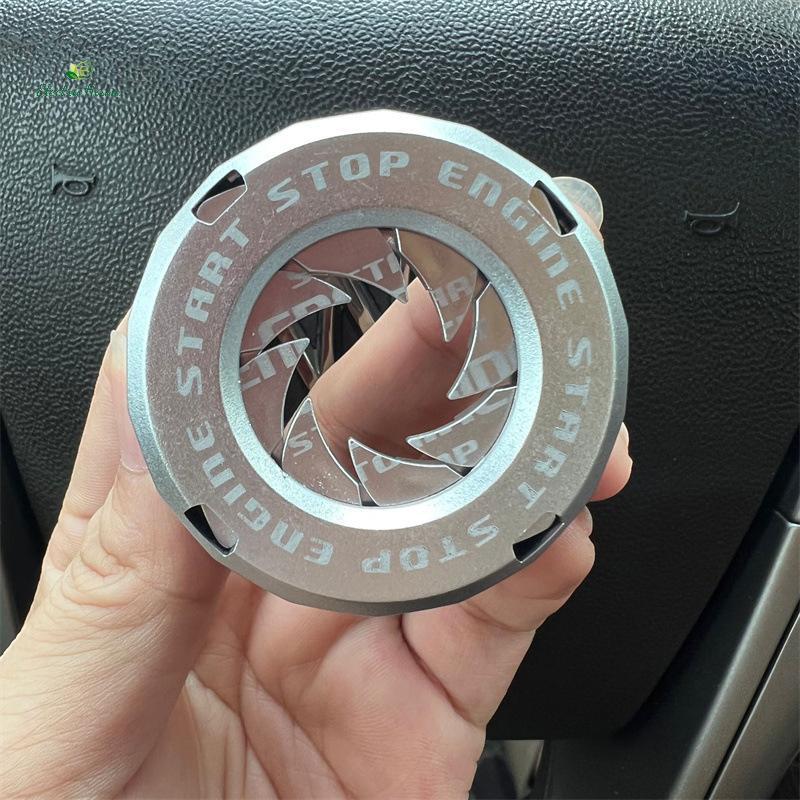 [Nhà Điện] Xe Moto Engine Start Stop Button Cover Công Tắc Đánh Lửa Loại Lưỡi Dao Nắp Bảo Vệ Xoay Được Trang Trí Nội Thất Trang Trí Stier mới