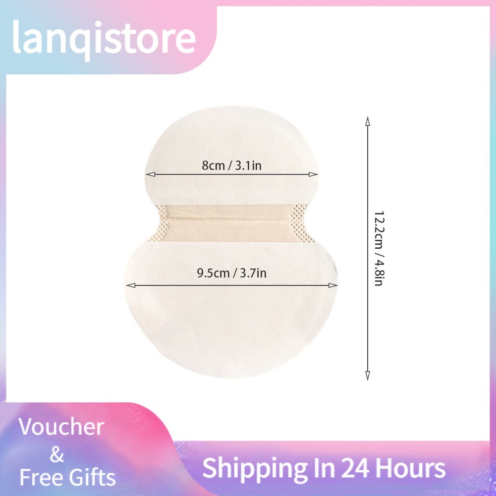 Lanqistore 40 miếng dán thấm mồ hôi nách dùng một lần để hấp thụ và ngửi