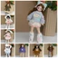 Bộ trang phục búp bê EDIWANY 1 / 6 BJD, Quần áo búp bê 30cm phong cách mùa thu đông xinh xắn, Áo len thời trang dễ thương Áo khoác búp bê thông thường Quà tặng đồ chơi bé gái