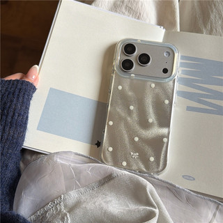 IPhone 17 Pro max Dot họa tiết họa tiết chất liệu TPU xử lý IMD Vỏ điện thoại