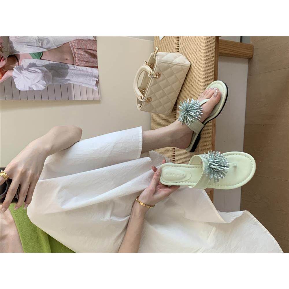 TT 2026 Mùa Hè Phong Cách Mới Flip-Toe Pháo Hoa Dép Đi Biển Dép