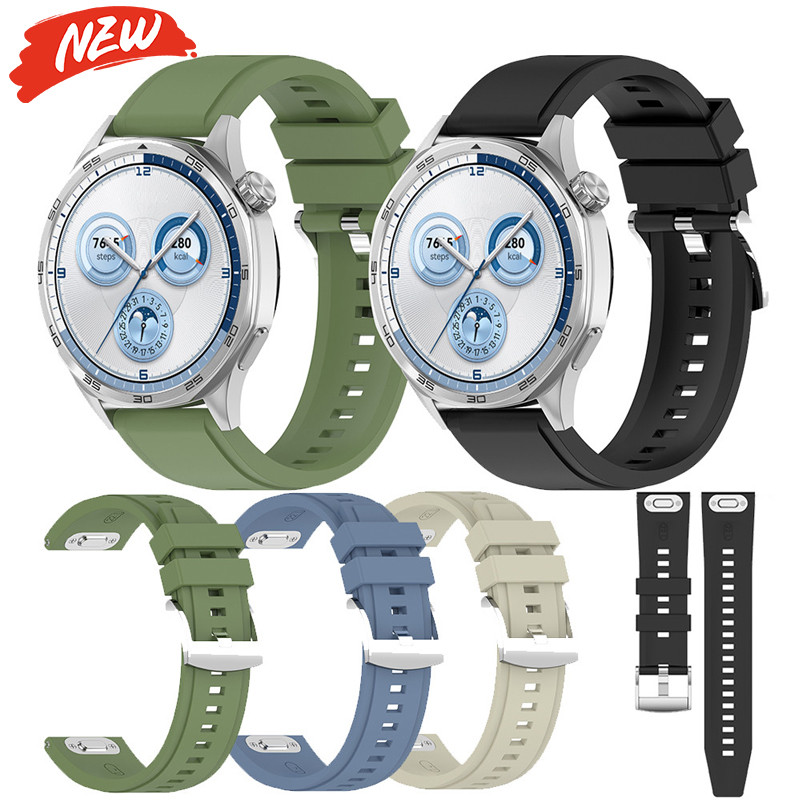 Dây đeo silicon 22mm cho Huawei Watch GT 6 / 5 / 4 46mm dây đeo đồng hồ cho Huawei Watch GT6 Pro / 5 Pro 46mm vòng tay