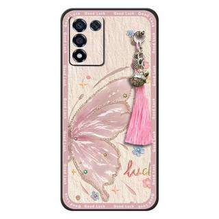 Ốp Điện Thoại TPU Họa Tiết Graffiti Hoạt Hình, Tua Rua Chuông, Bảo Vệ Toàn Bộ Cho OPPO K9S / Realme Q3S / Q3T / K10